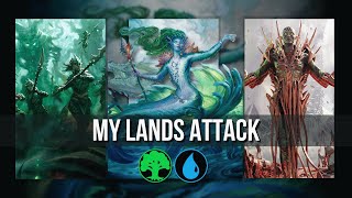 So much ramp and destruction  Standard ranked MTG Arena [upl. by Senecal866]