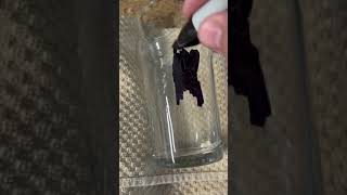 How to color etched glass on the cheap [upl. by Anauqahc]