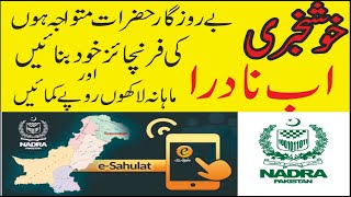 How To Apply Nadra e sahulat online 2024 I Nadra e Franchies II Nadra e Sahulat Acount Registration [upl. by Bengt418]