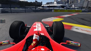 Ferrari F2004  Monaco 2022  Assetto Corsa [upl. by Ellezaj]