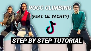 Rocc climbing feat Lil Yachty EASY TIKTOK TUTORIAL STEP BY STEP EXPLANATION Watch The Clock [upl. by Jacqui]