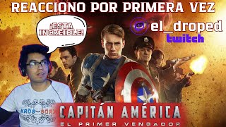 🔥 REACCIONO POR PRIMERA VEZ A LA PELI DEL CAPITAN AMERICA 🔥│REACCIONO A LA CRONOLOGIA DE MARVEL ❤️️ [upl. by Casie]