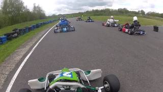 tattershall karting may 2012 senior rotax first heat lap one [upl. by Eilla652]