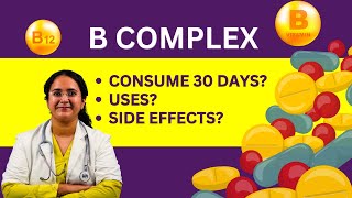 B Complex Tablet Benefits  Becosules Capsules Khane Ke Fayde in Hindi [upl. by Melvina939]