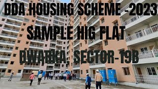 DDA HOUSING SCHEME 2023 HIG 3BHK SAMLE FLAT SECTOR 19B DWARKA [upl. by Aliehc]