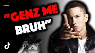 EMINEM VS GENZ  The Death of Slim Shady GENZ ME BRUH [upl. by Euqirrne]