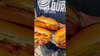 Hambúrguer de gringo 🍔 hamburguer smashburger burger pov comida [upl. by Earaj]