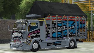 SHARE LIVERY MOD TRUK CANTER FELLICIA UPDATE TERBARU BY NDR CONCEPT FREE PPL [upl. by Aviva184]