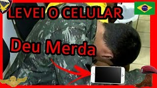 O dia que Levei o CELULAR PRO SERVIÇO NO QUARTELExército Brasileiro [upl. by Sidonnie879]