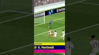 Its Martinelli beautiful goal⚽️ efootball2024 efootball [upl. by Rakso266]