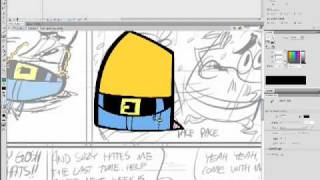 How I draw my webcomic Big Pants Mouse part 12 [upl. by Eloc]