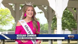 1st Miss South Bends Teen to become Miss Indianas Teen 16 News Now  Keegan Connor [upl. by Rolfston319]