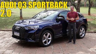 Avaliação Audi Q3 Sportback 20 quattro 2022 [upl. by Akcired]