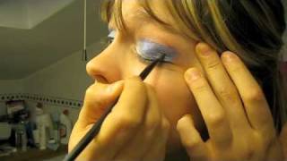 Tutorial trucco Azzurro Celeste e Blu Ombretto Kiko Colour Sphere [upl. by Le]