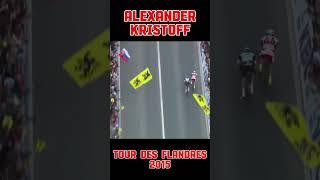 Alexander Kristoff  Tour des Flandres 2015 [upl. by Eaver]