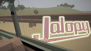 JALOPY Part 35  So funktionieren Leitplanken nicht  Lets Play Jalopy [upl. by Enwahs]