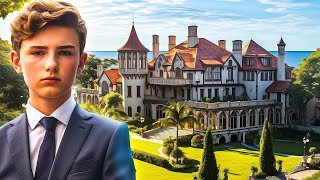 Take a Tour of Barron Trumps MaraLago Mansion [upl. by Schwenk52]