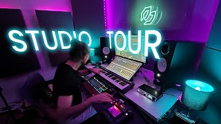 ULTIMATE Home Studio Setup  The Tour  Inspiring amp Visually Stunning Music Production Space [upl. by Zilvia]