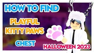 HOW TO FIND Playful Kitty Paws amp 150 Candy Chest  Royale High Halloween 2023 Mt Blackwood Caverns [upl. by Manya]