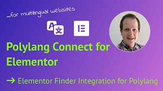 Elementor Finder Integration for Polylang WordPress Plugin [upl. by Giraud973]