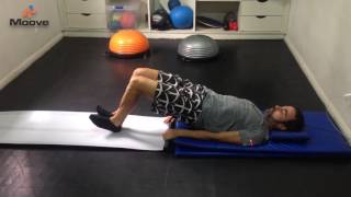 Exercício Excêntrico para Isquiotibiais no Slide Board \ Excentric Training for Hamstrings [upl. by Anatlus]