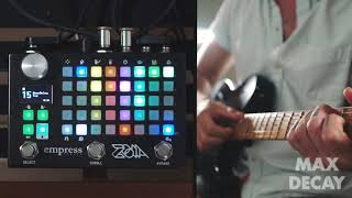 Empress ZOIA Guitar Demo – GranDelay Tap [upl. by Clem]