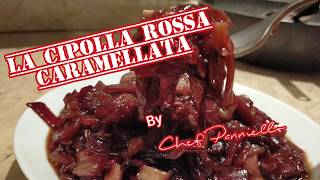 Cipolla caramellata rossa in agrodolce [upl. by Ramedlav758]