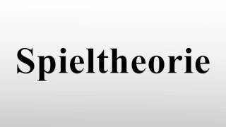 Spieltheorie [upl. by Oiramal]