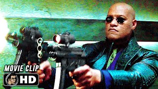 THE MATRIX REVOLUTIONS Clip quotFight In Club Helquot 2003 SciFi Morpheus [upl. by Doerrer215]