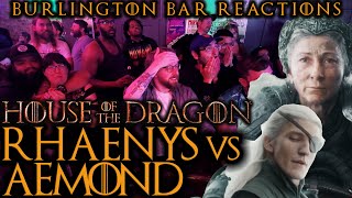 Rhaenys vs Aemond Scene Bar Reaction  S2x4 House of the Dragon  Burlington Bar [upl. by Nevsa]