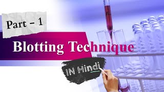 Blotting Technique in Hindi  Types of Blotting Technique  Step by Step  In Hindi [upl. by Narayan]