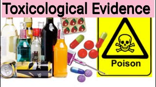 toxicological evidence interpretation of toxicological Results [upl. by Euqininod842]