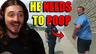 Man Escapes Cops By Pooping [upl. by Anderson]