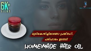 Easy Home Made Herbal Oil For Strong Hair Growth And Anti DandruffReejas Wonder Kitchen [upl. by Abita290]