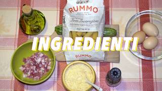 Recipe food ricetta pasta alla carbonara with zucchine fast [upl. by Valdemar718]