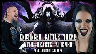 Final Fantasy XIV  Endsinger Battle Theme quotWith Hearts Alignedquot feat KristinStarkey [upl. by Yblok]