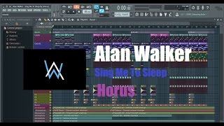 FL Studio Full Song Remake  Alan Walker  Sing Me To Sleep Full Remake  FLP [upl. by Winny]