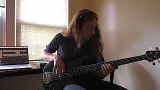 Hiatus Kaiyote  Cinnamon Temple Bass Cover [upl. by Rramed]