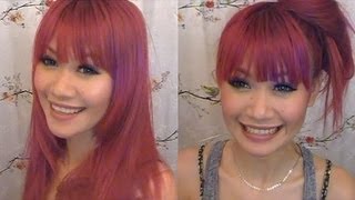 How To Cut BluntStraight Bangs at Home [upl. by Iona]