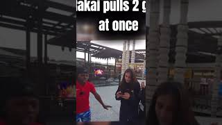 Rakai Pulls 2 girls At Once 😂😂 [upl. by Dorinda]