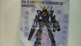 Bandai Gundam Fix Figuration Metal Composite 1011 RX0 Gundam Unicorn 02 Banshee Review [upl. by Vikki]