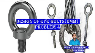 Types of eye bolts  eye bolt Angler calculations आई बोल्ट की कैपासिटी कैसे निकालें [upl. by Esej534]