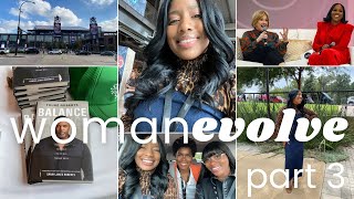 Woman Evolve 2023  Part THREE  DAY Session and Pajama Panel Vlog [upl. by Eada555]