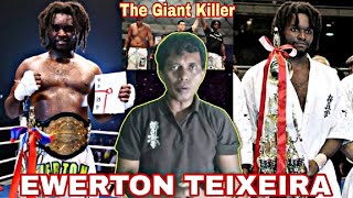 THE GIANT KILLER‼ Ewerton Teixeira  Kyokushin Karate [upl. by Yeneffit]