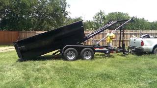 How a 12 yard dumpster rental container demonstration and cost 300 [upl. by Macgregor2]