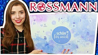 ROSSMANN 🔴 Kalendarz Adwentowy 2019 Otwieram CAŁY [upl. by Atterol476]