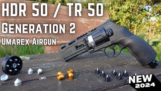 T4E HDR 50  TR 50 Gen2 cal50 Co2 75 Joule airgun umarex [upl. by Holly]