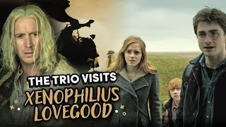 The Trio Visit the Lovegood House  The Deathly Hallows [upl. by Rania]