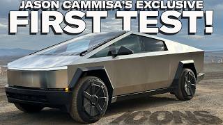 Exclusive 2024 Tesla Cybertruck Full Review amp Drag Race w R1T amp Hummer — Jason Cammisa on the ICONS [upl. by Indnahc]