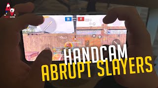 HANDCAM Of Every AbruptSlayers Players 🔥  PUBG MOBILE [upl. by Dorelle]